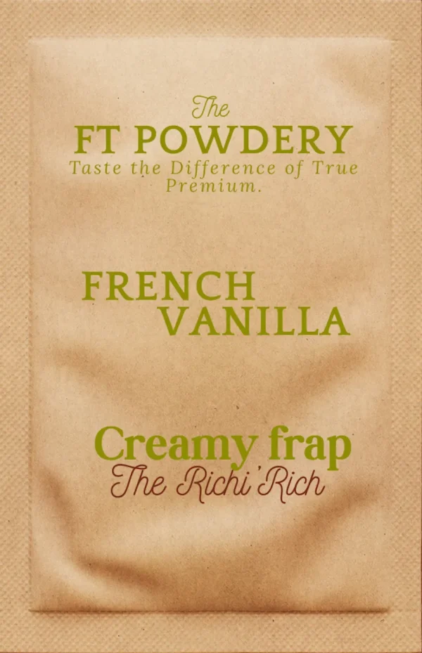 French Vanilla - Creamy Frap FRENCH VANILLA CREAMY FRAP
